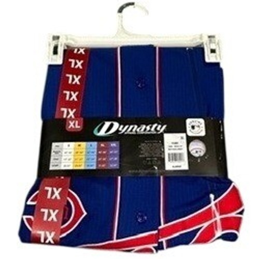Dynasty MLB Chicago Cubs Button-Down Baseball‎ Jersey